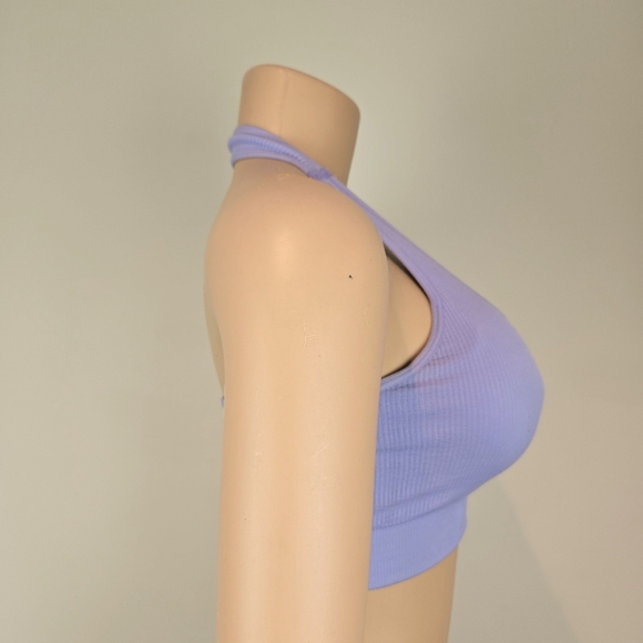 NVGTN Limitless Ribbed Seamless Halter Bra - Picture 5 of 9